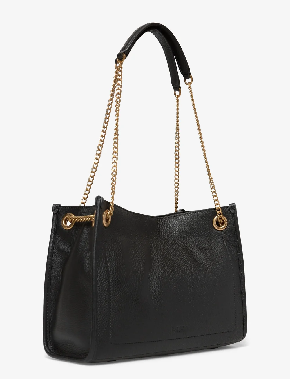 Lauren Ralph Lauren - Pebbled Leather Medium Bradley Tote Bag - totes - black - 2