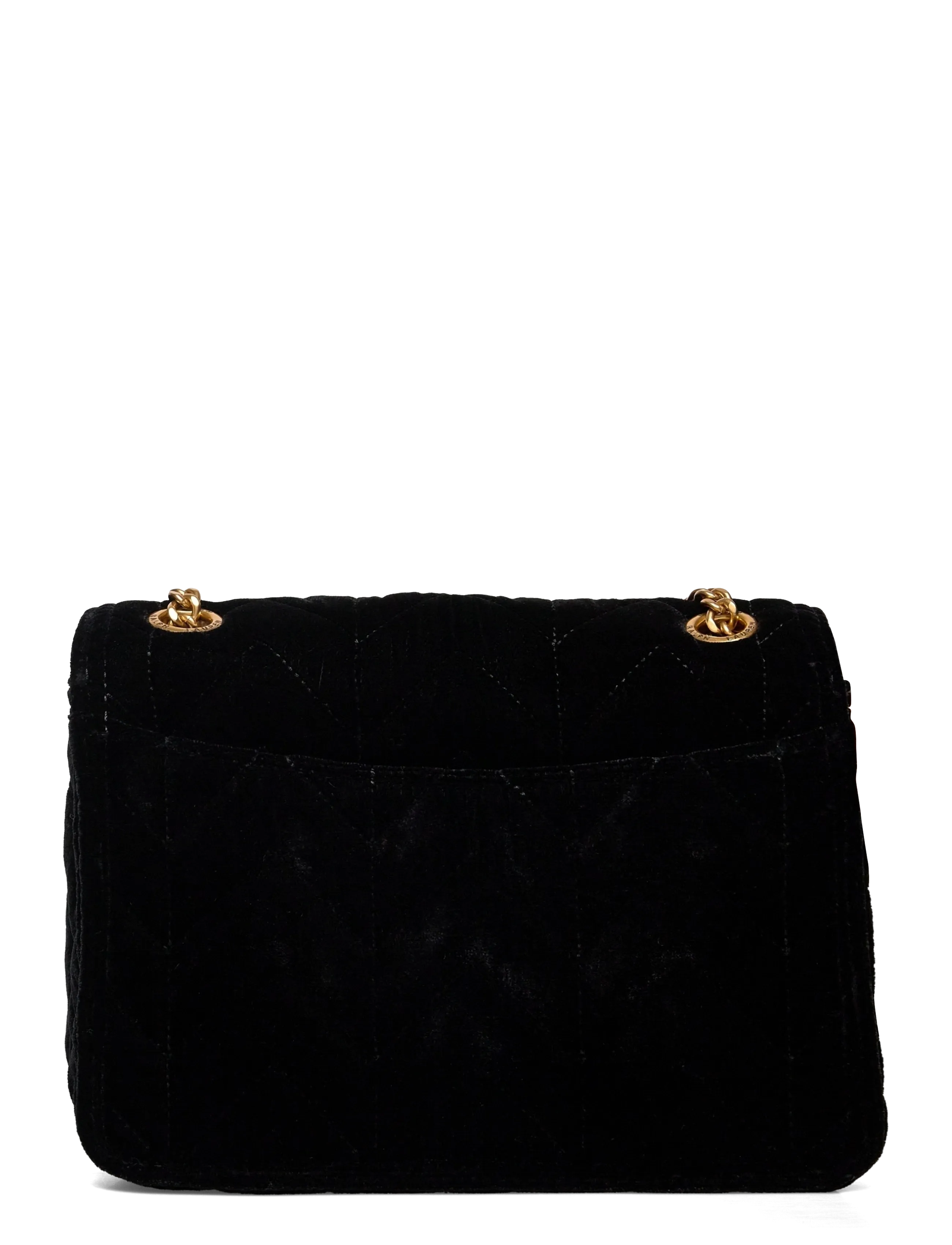 Lauren Ralph Lauren - Velvet Small Bradley Convertible Bag - black/black - 1