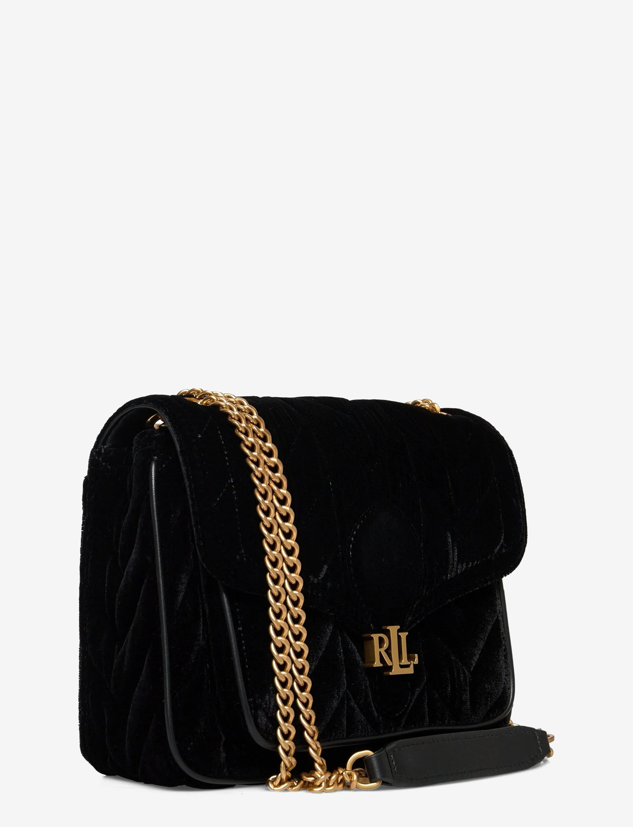 Lauren Ralph Lauren - Velvet Small Bradley Convertible Bag - special occasions - black/black - 2