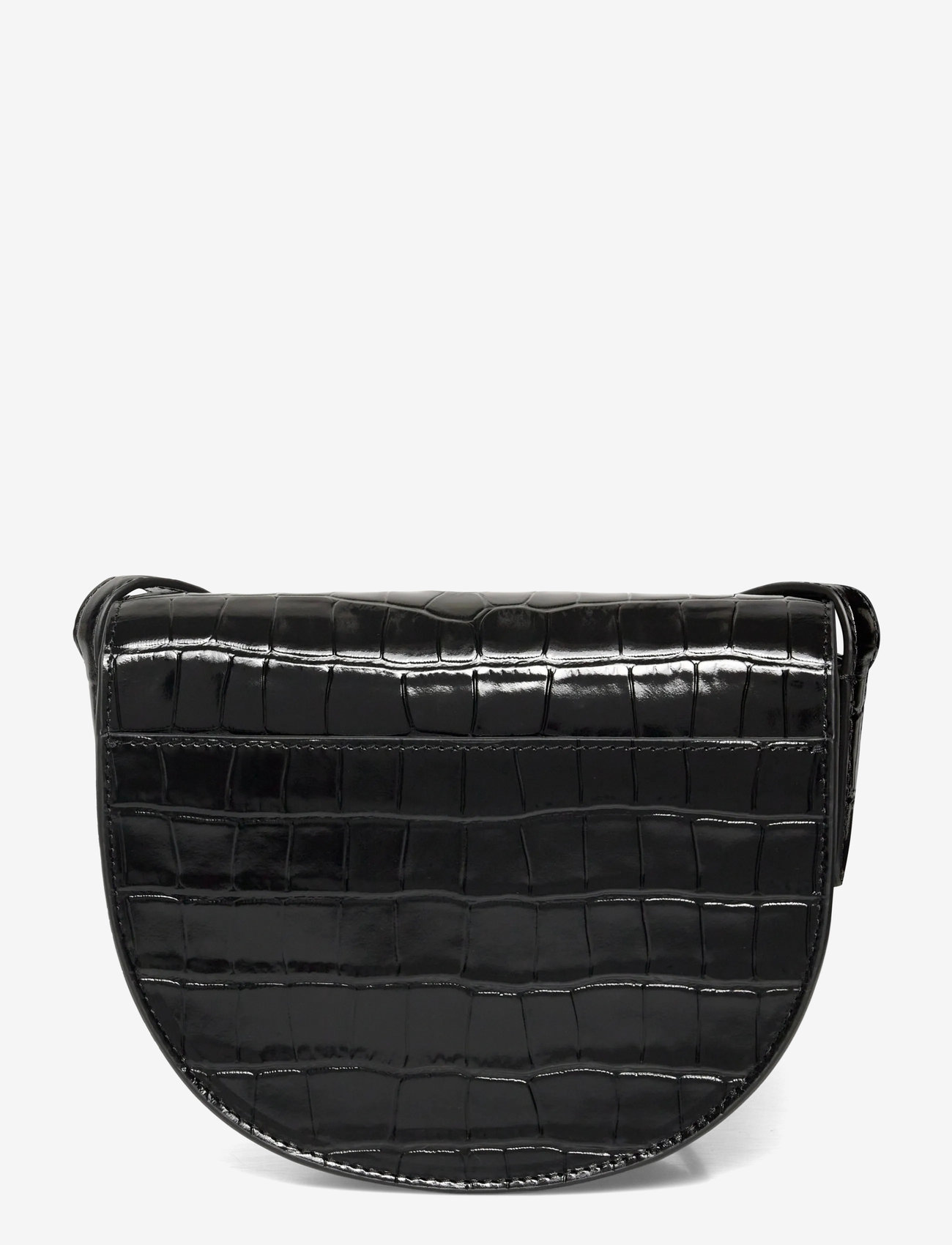 Lauren Ralph Lauren - Croc-Embossed Medium Witley Crossbody - speciella tillfällen - black - 1