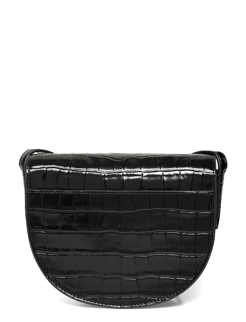 Lauren Ralph Lauren - Croc-Embossed Medium Witley Crossbody - speciella tillfällen - black - 1