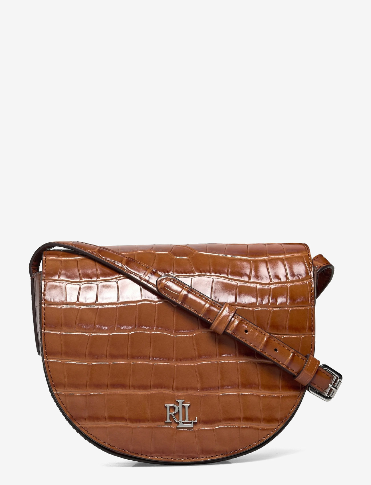 Lauren Ralph Lauren - Croc-Embossed Medium Witley Crossbody - special occasions - tobacco - 0