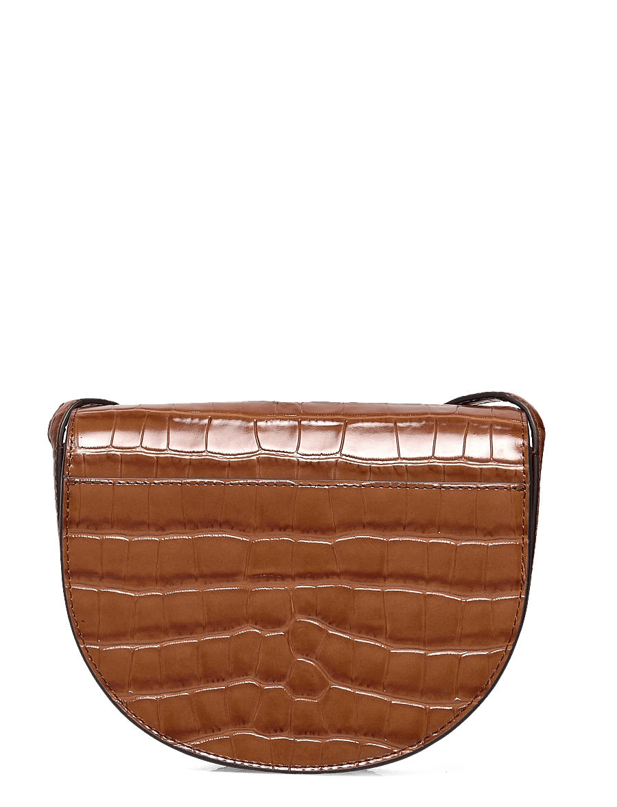 Lauren Ralph Lauren - Croc-Embossed Medium Witley Crossbody - alltags-style - tobacco - 1