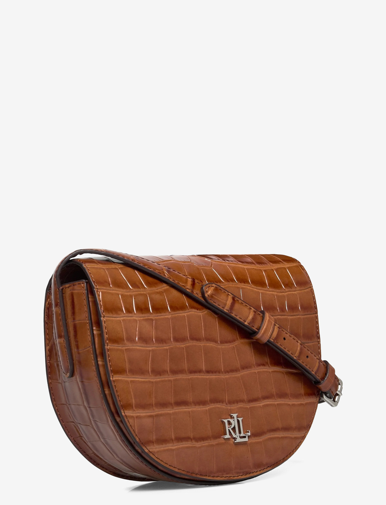 Lauren Ralph Lauren - Croc-Embossed Medium Witley Crossbody - special occasions - tobacco - 2
