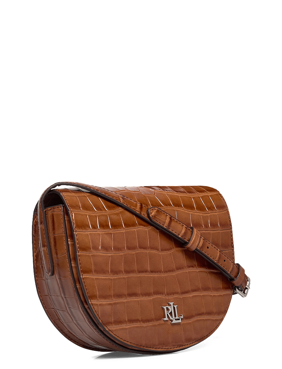 Lauren Ralph Lauren - Croc-Embossed Medium Witley Crossbody - alltags-style - tobacco - 2