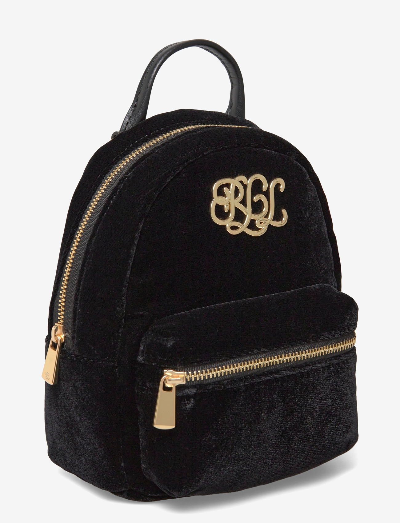 Lauren Ralph Lauren - Velvet Mini Stevie Crossbody Backpack - alltags-style - black - 2