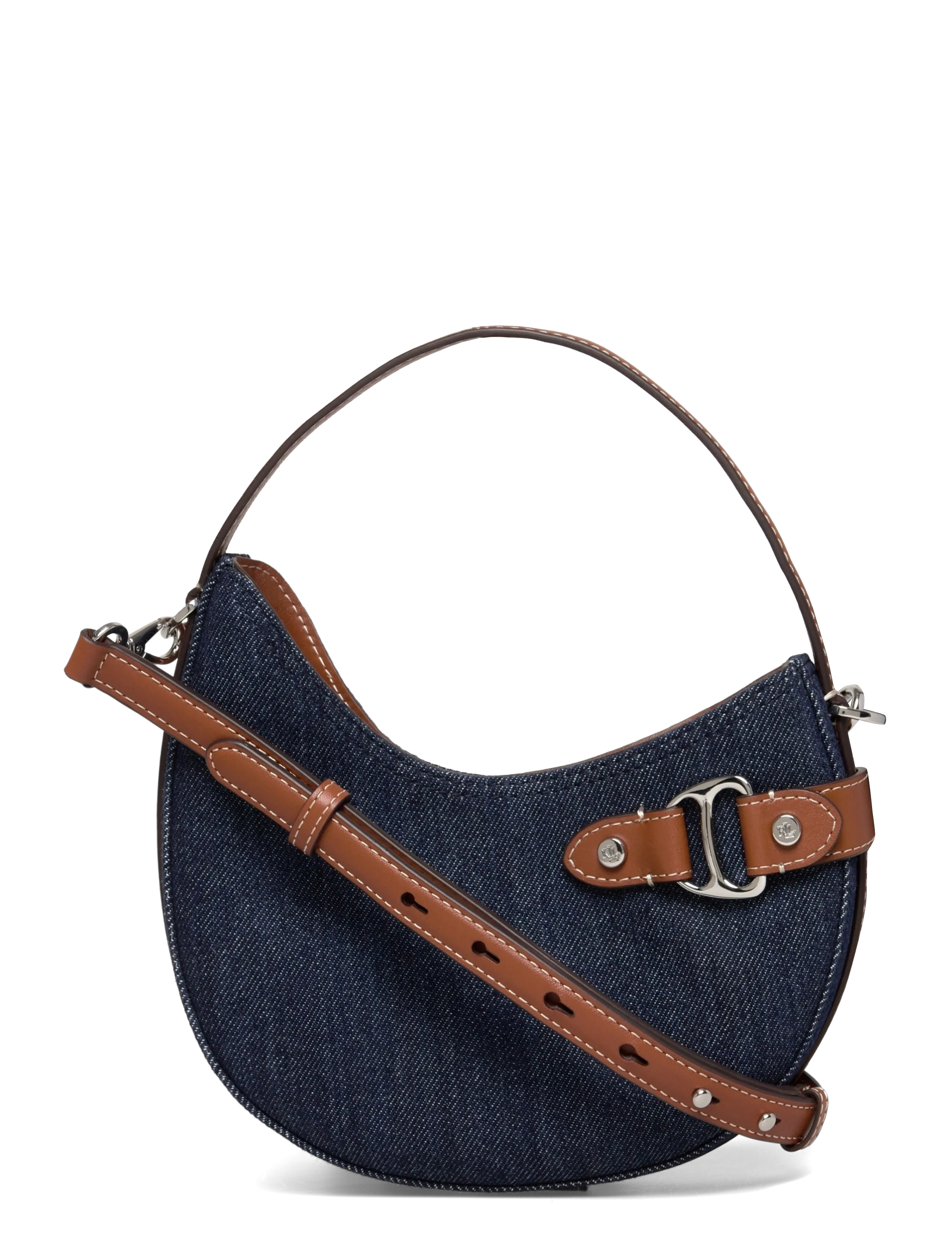 Denim Small Tasha Crossbody Bag - RINSE WASH DENIM