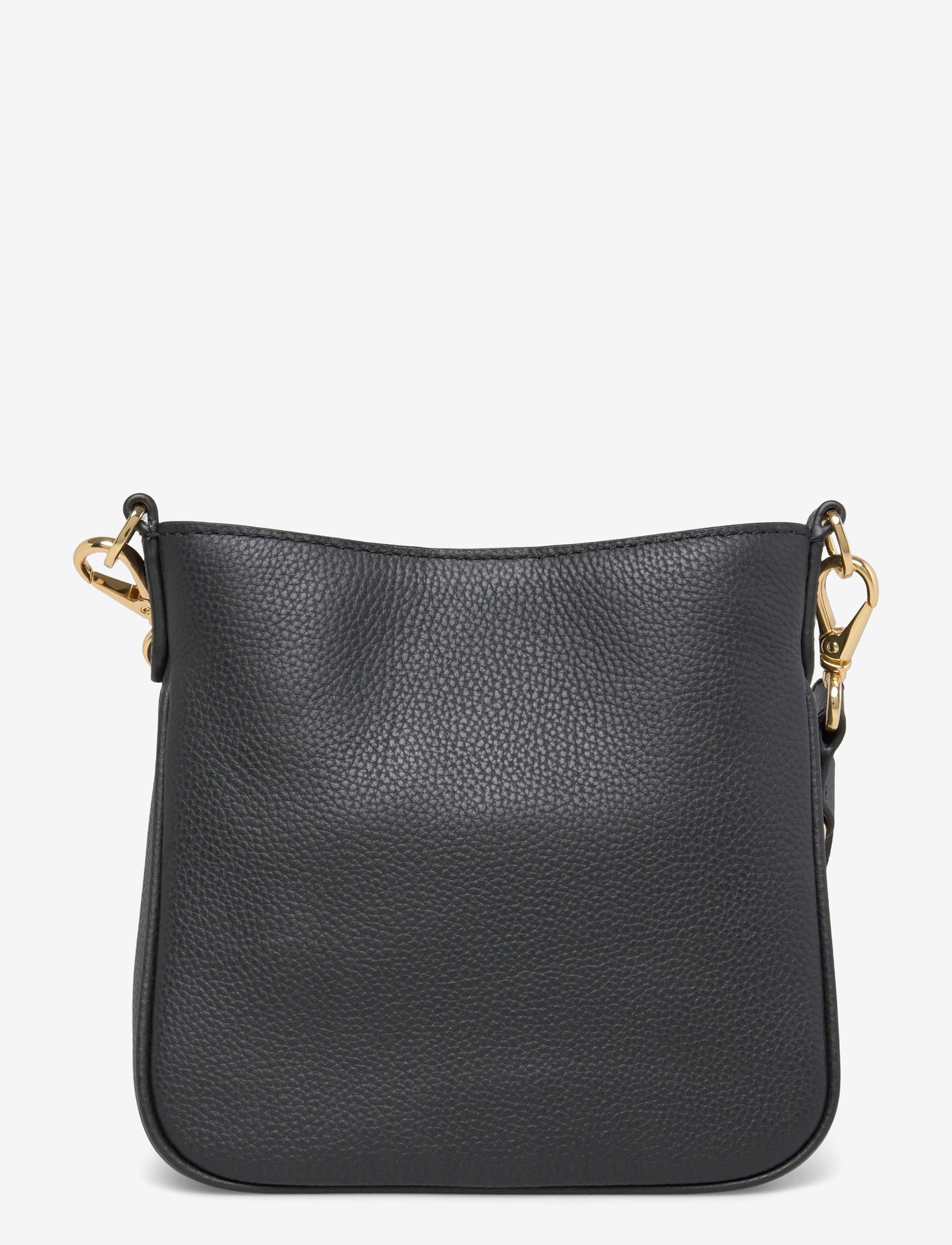 Lauren Ralph Lauren - Pebbled Leather Small Cameryn Crossbody - crossbody bags - black - 1