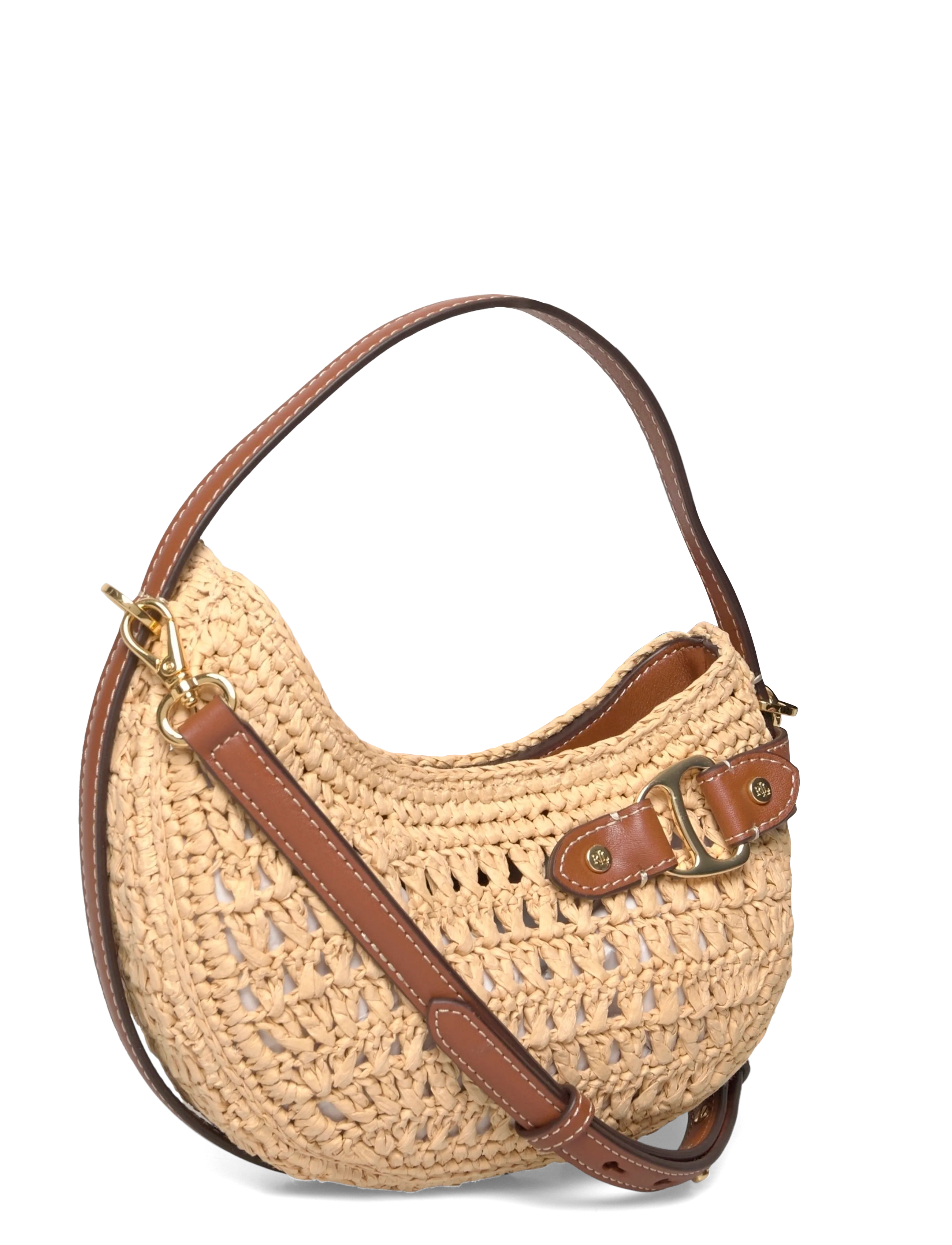 Woven Straw Small Tasha Crossbody Bag 3