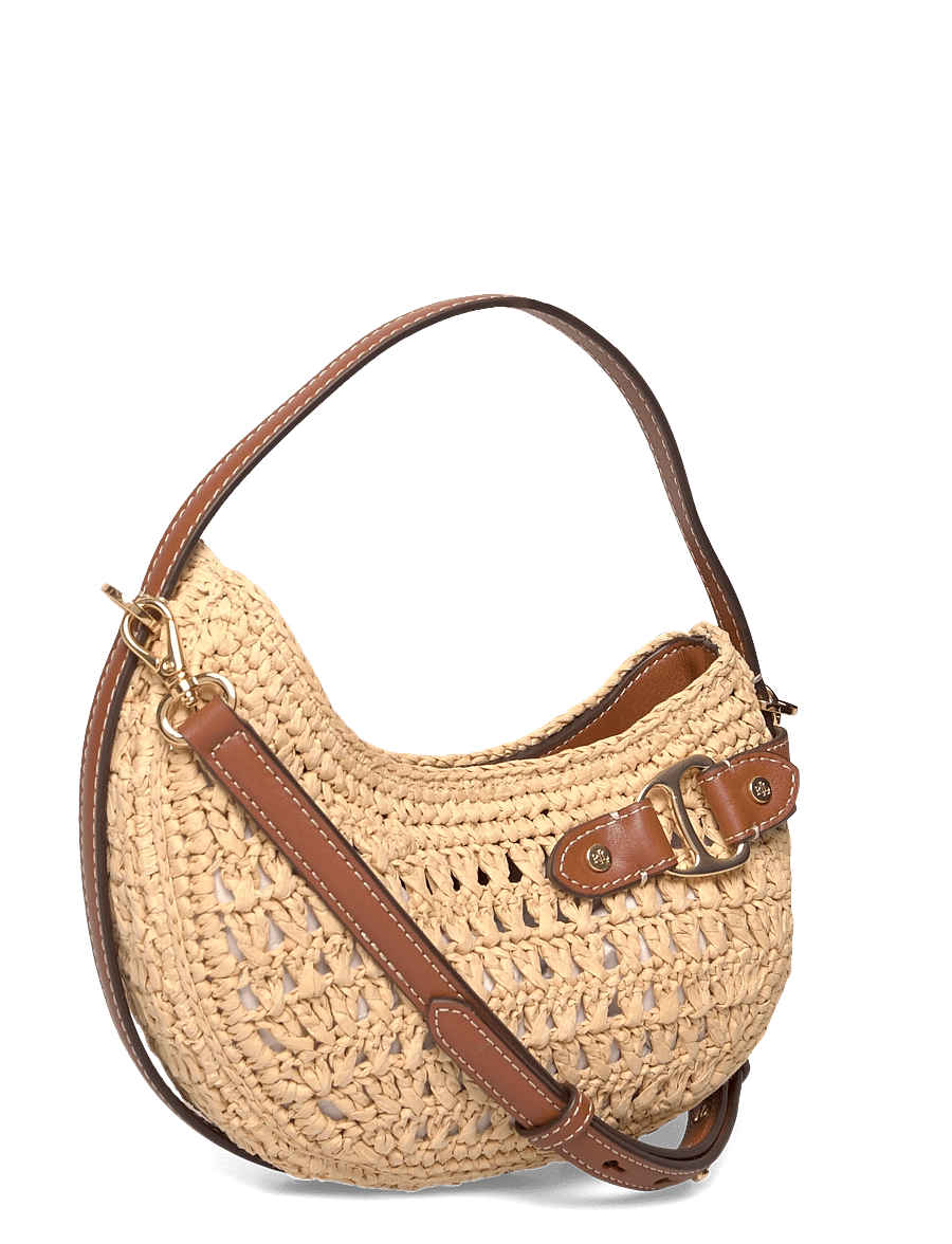 Lauren Ralph Lauren - Woven Straw Small Tasha Crossbody Bag - everyday style - natural/lauren ta - 2