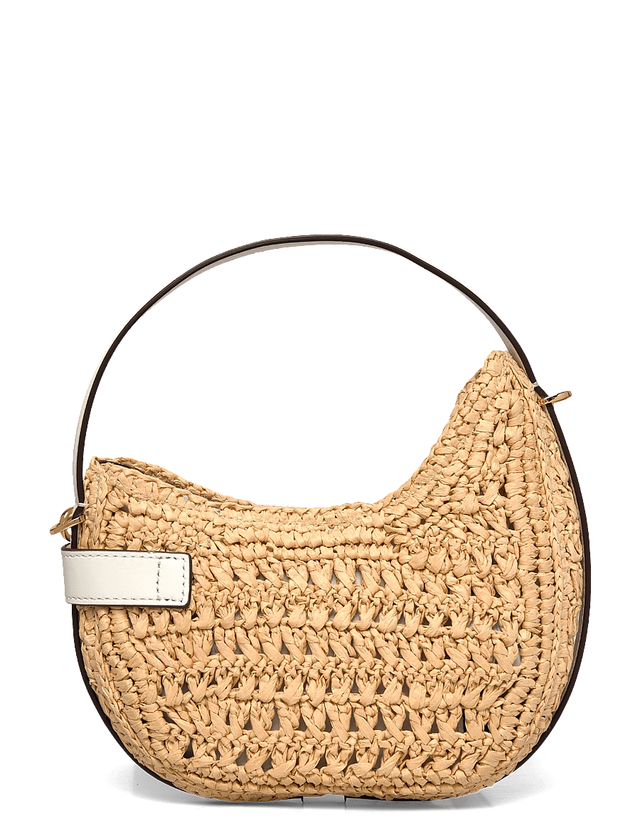 Lauren Ralph Lauren - Woven Straw Small Tasha Crossbody Bag - alltags-style - natural/white - 1
