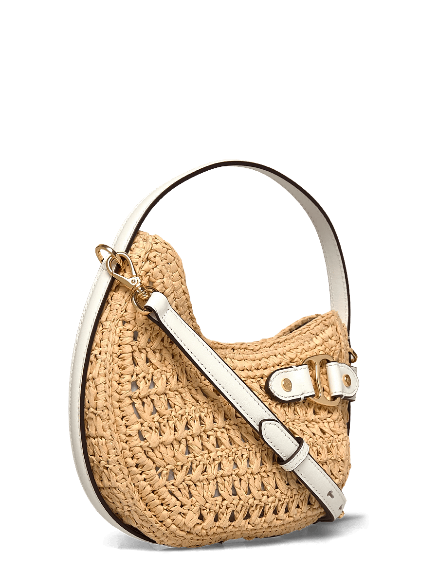 Lauren Ralph Lauren - Woven Straw Small Tasha Crossbody Bag - alltags-style - natural/white - 2