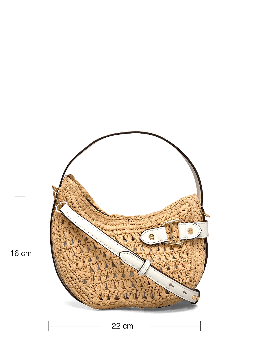 Lauren Ralph Lauren - Woven Straw Small Tasha Crossbody Bag - alltags-style - natural/white - 3