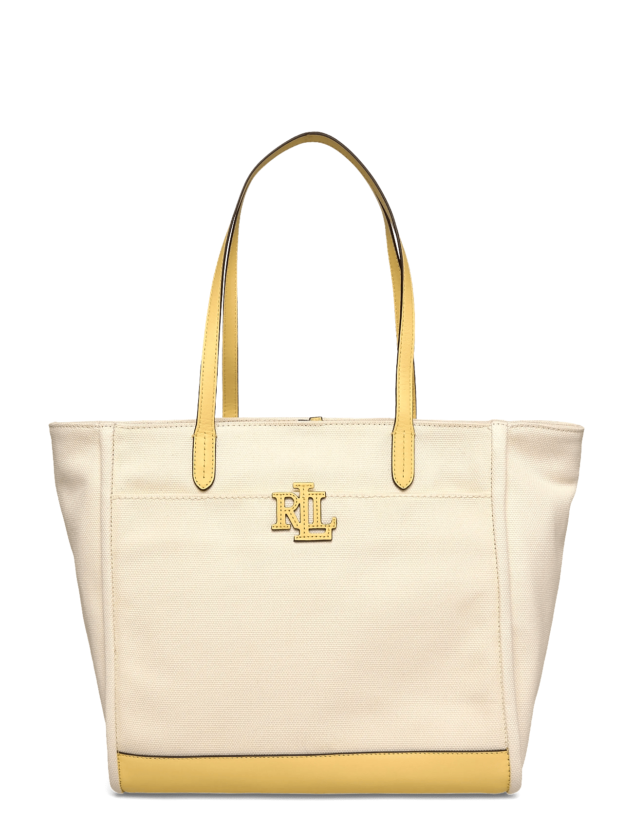 Canvas Large Cameryn Tote Bag Cream Lauren Ralph Lauren