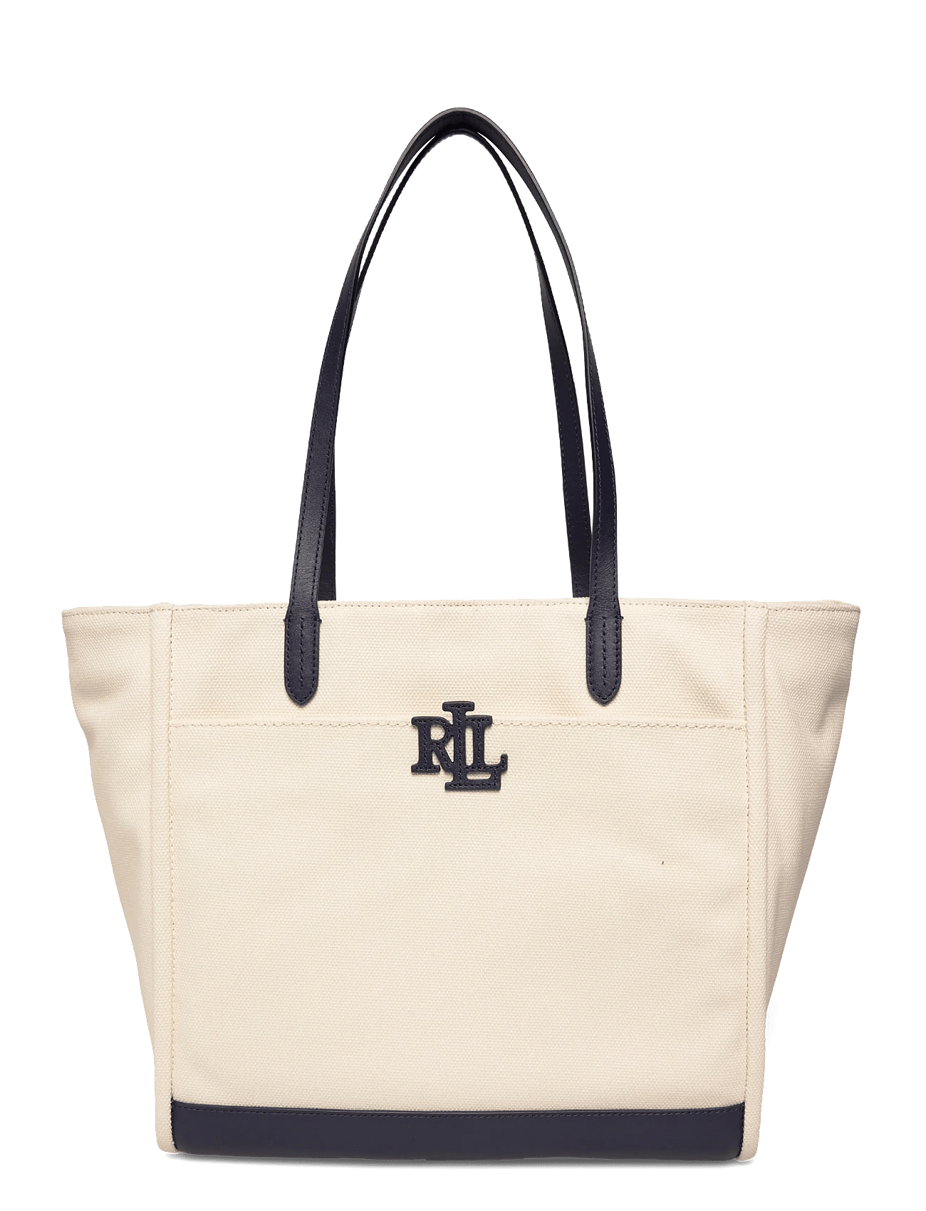 Canvas Large Cameryn Tote Bag Cream Lauren Ralph Lauren