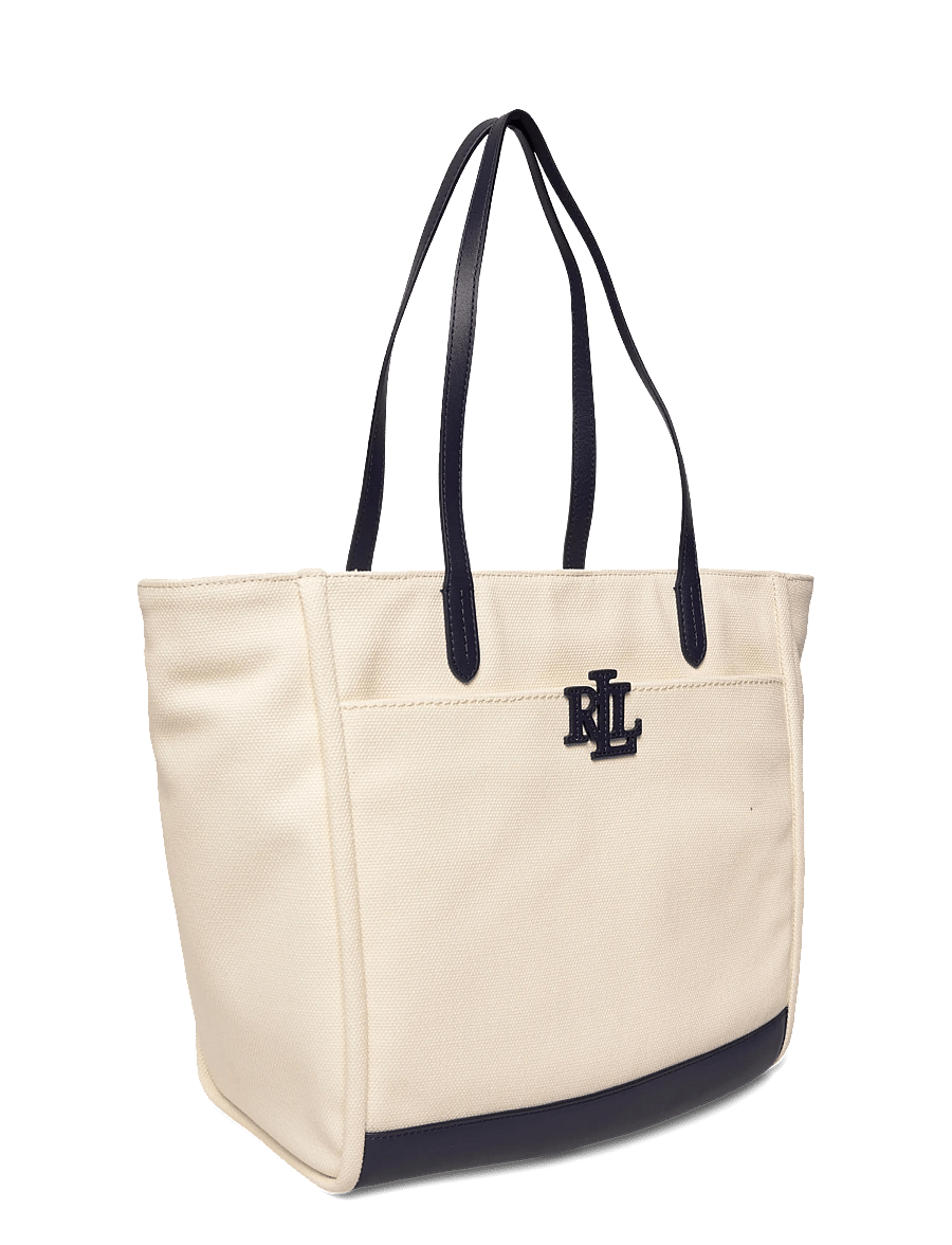 Lauren Ralph Lauren - Canvas Large Cameryn Tote Bag - tote bags - natural/refined n - 2