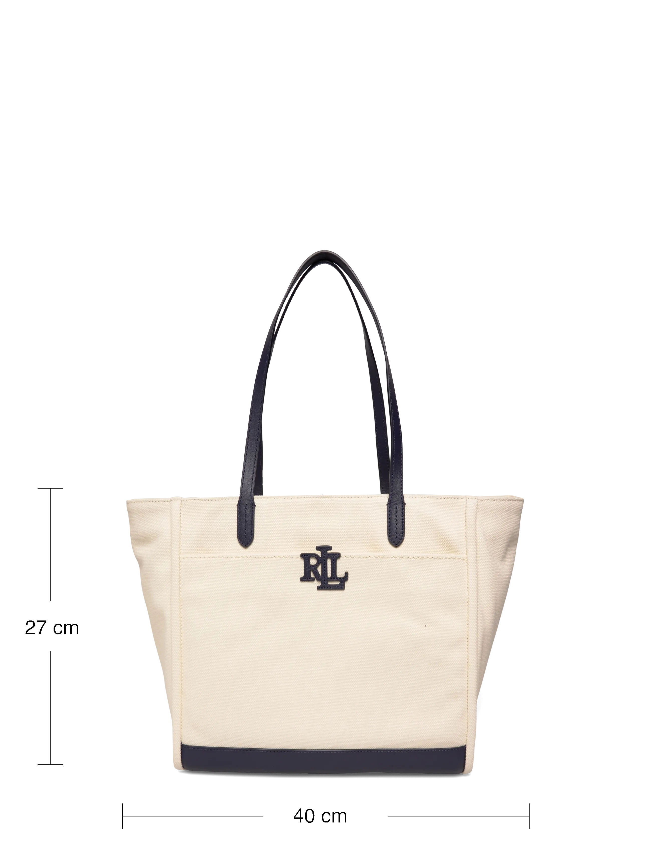 Lauren Ralph Lauren - Canvas Large Cameryn Tote Bag - sacs en toile - natural/refined n - 3