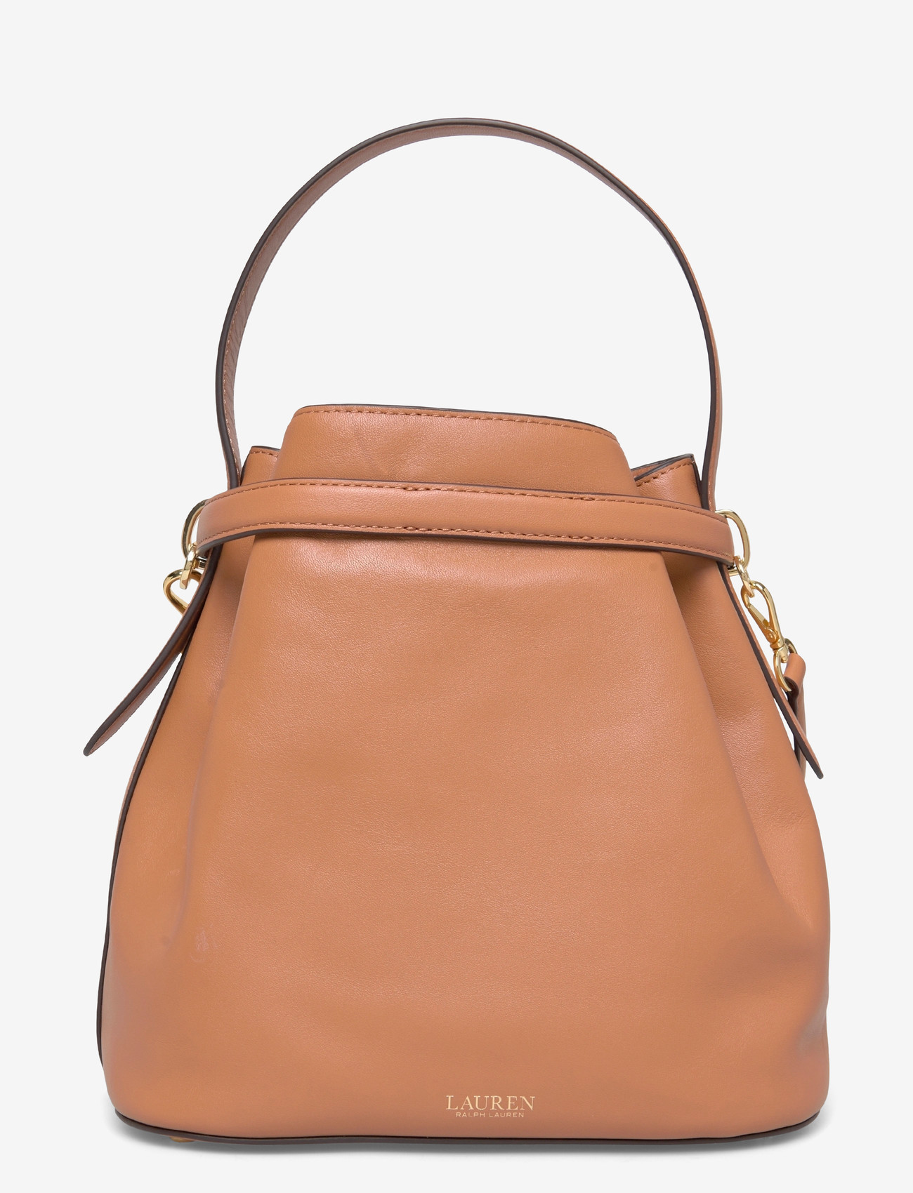 Lauren Ralph Lauren - Leather Medium Blaike Bucket Bag - special occasions - classic caramel - 1