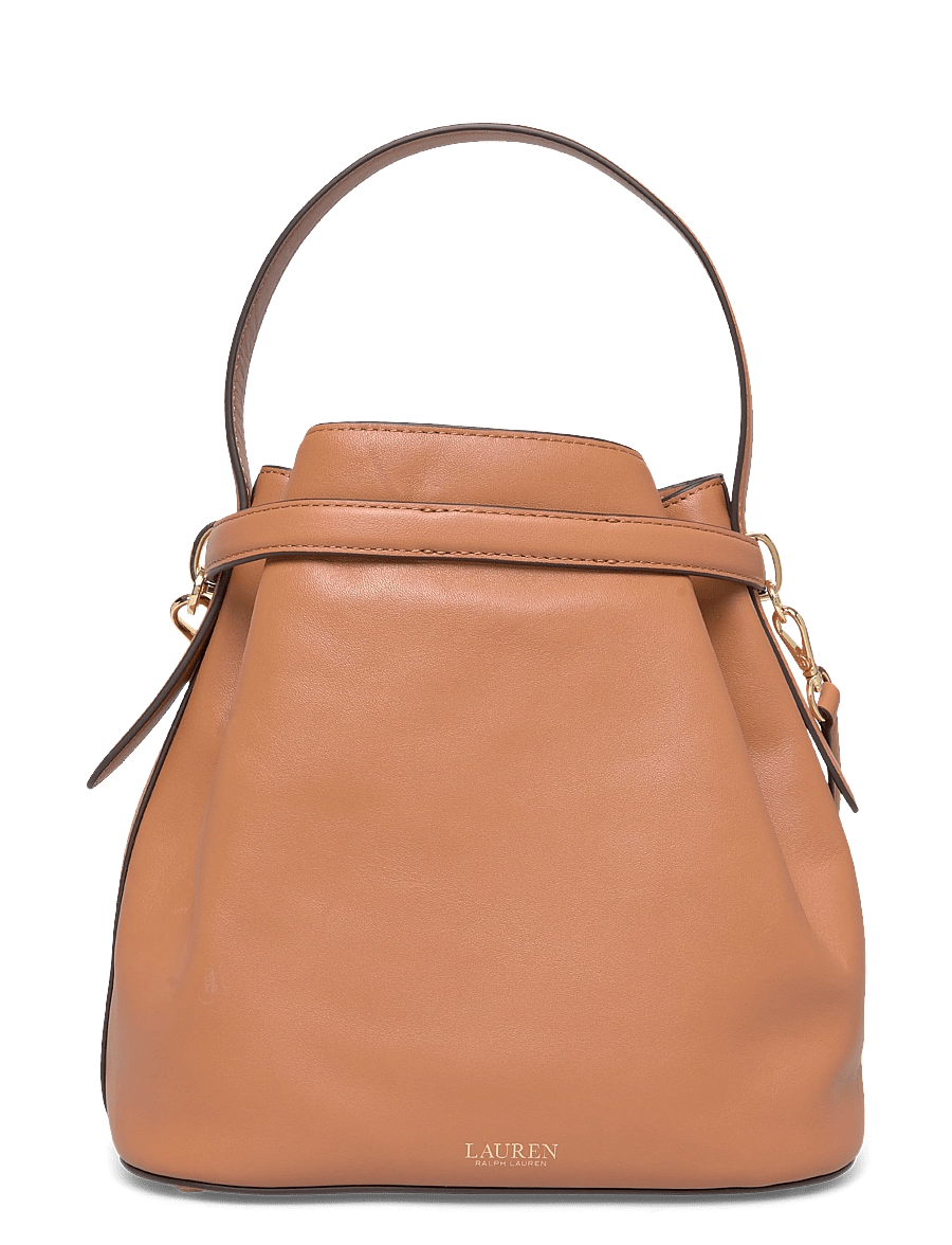 Lauren Ralph Lauren - Leather Medium Blaike Bucket Bag - alltags-style - classic caramel - 1