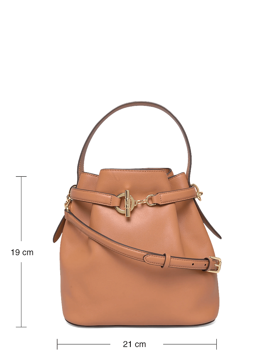 Lauren Ralph Lauren - Leather Medium Blaike Bucket Bag - alltags-style - classic caramel - 3