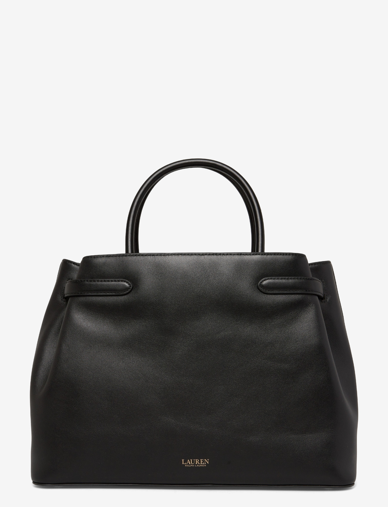 Lauren Ralph Lauren - Leather Large Blaike Satchel - besondere anlässe - black - 1