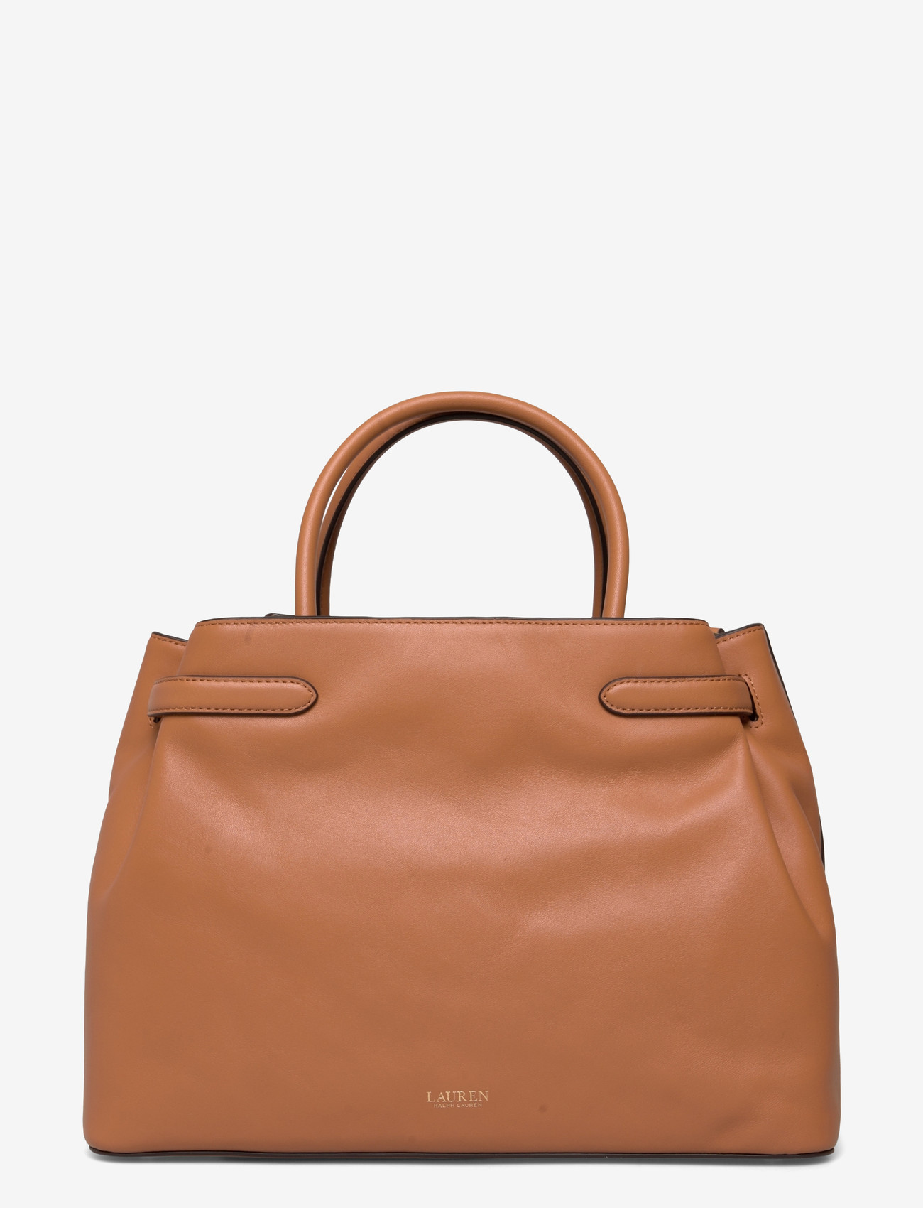 Lauren Ralph Lauren - Leather Large Blaike Satchel - besondere anlässe - classic caramel - 1
