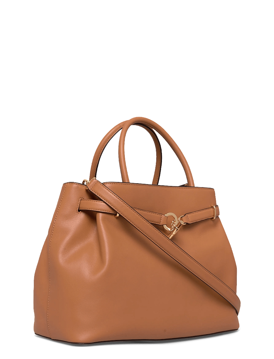 Lauren Ralph Lauren - Leather Large Blaike Satchel - besondere anlässe - classic caramel - 2