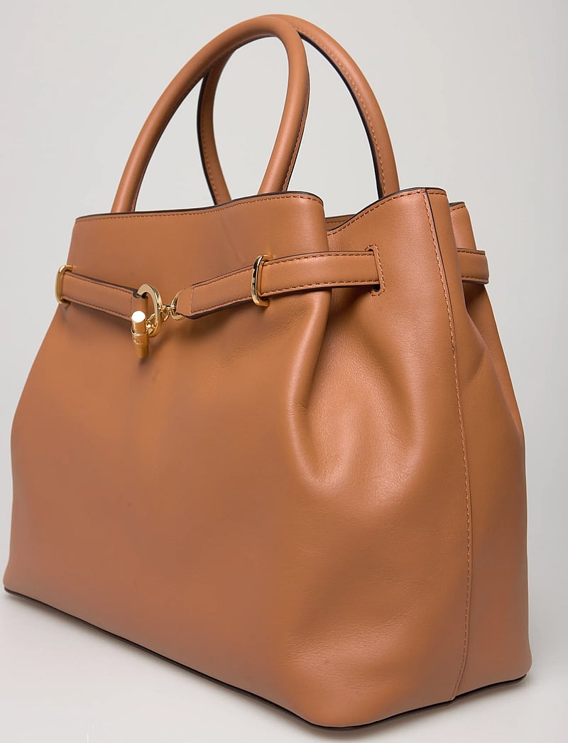 Lauren Ralph Lauren - Leather Large Blaike Satchel - besondere anlässe - classic caramel - 4