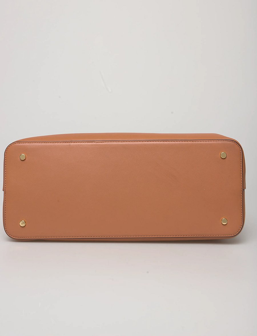 Lauren Ralph Lauren - Leather Large Blaike Satchel - besondere anlässe - classic caramel - 5