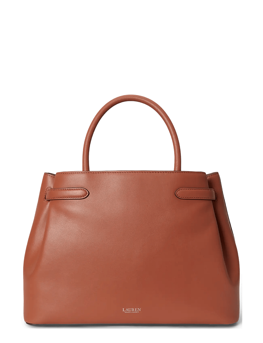 Lauren Ralph Lauren - Leather Large Blaike Satchel - besondere anlässe - red terracotta - 1