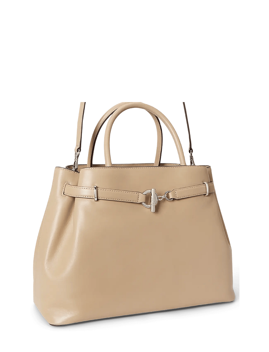 Lauren Ralph Lauren - Leather Large Blaike Satchel - besondere anlässe - tan - 3