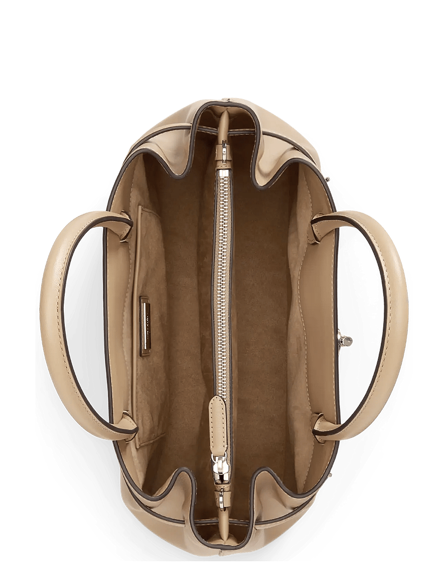 Lauren Ralph Lauren - Leather Large Blaike Satchel - besondere anlässe - tan - 4