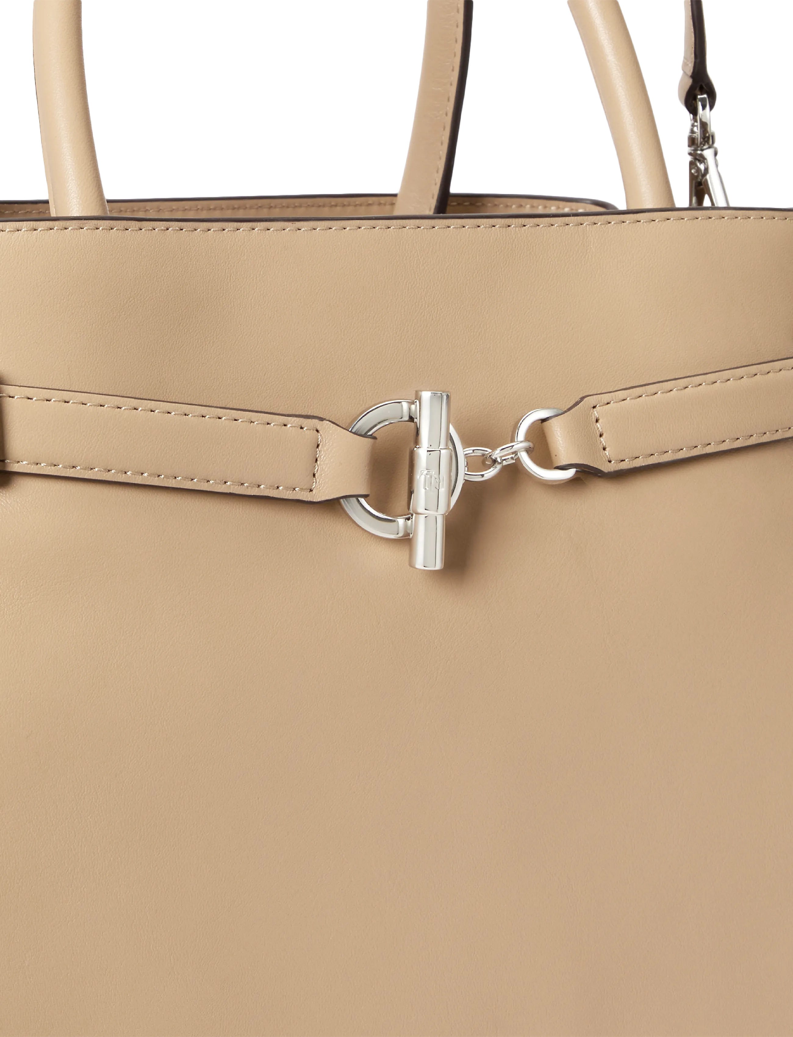 Lauren Ralph Lauren - Leather Large Blaike Satchel - besondere anlässe - tan - 5