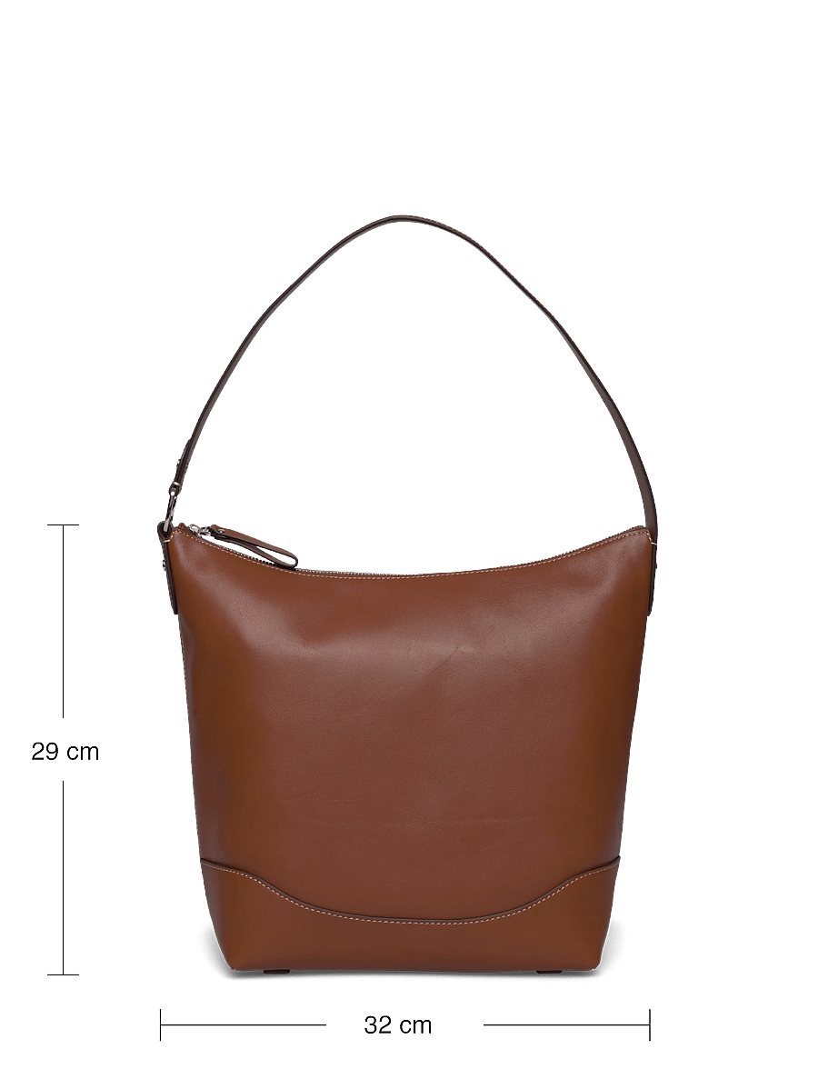 Lauren Ralph Lauren - Leather Large Tasha Bucket Bag - besondere anlässe - lauren tan - 3