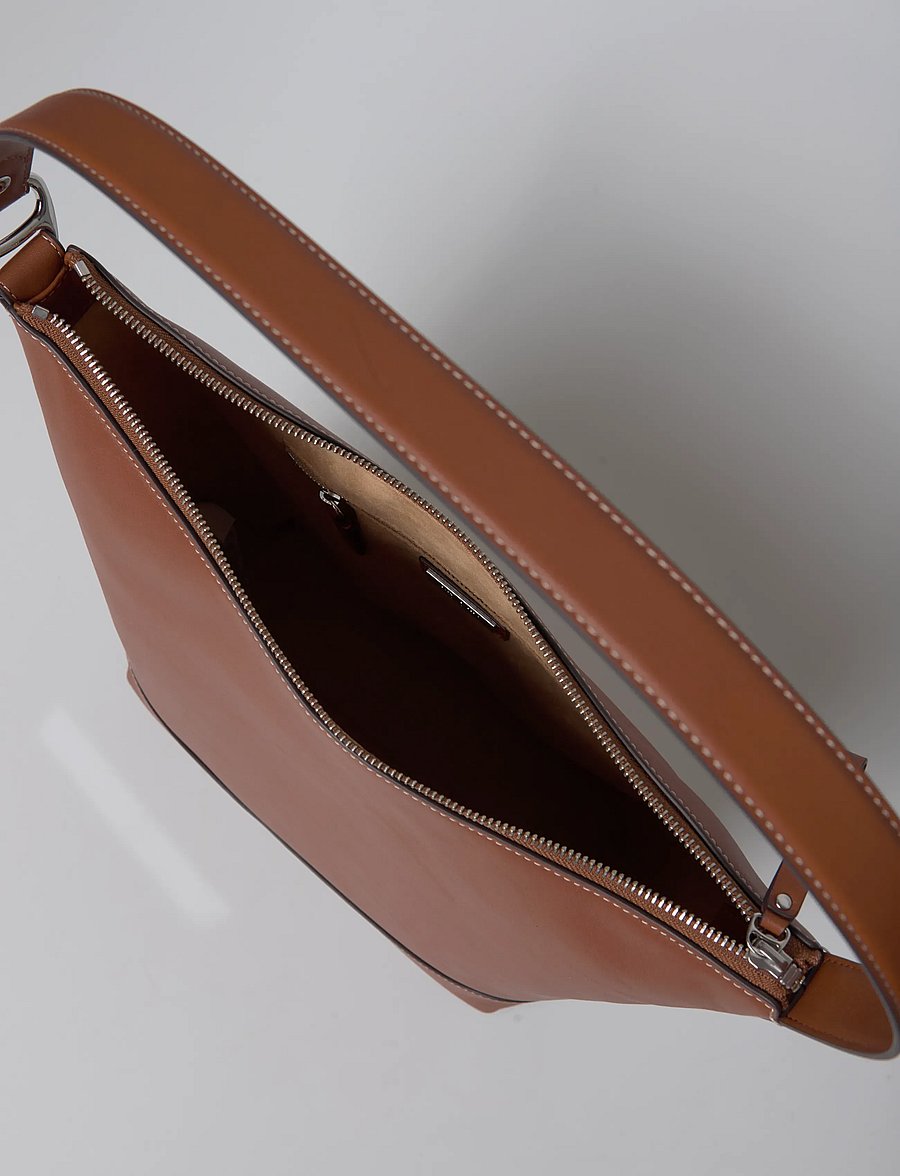 Lauren Ralph Lauren - Leather Large Tasha Bucket Bag - besondere anlässe - lauren tan - 5