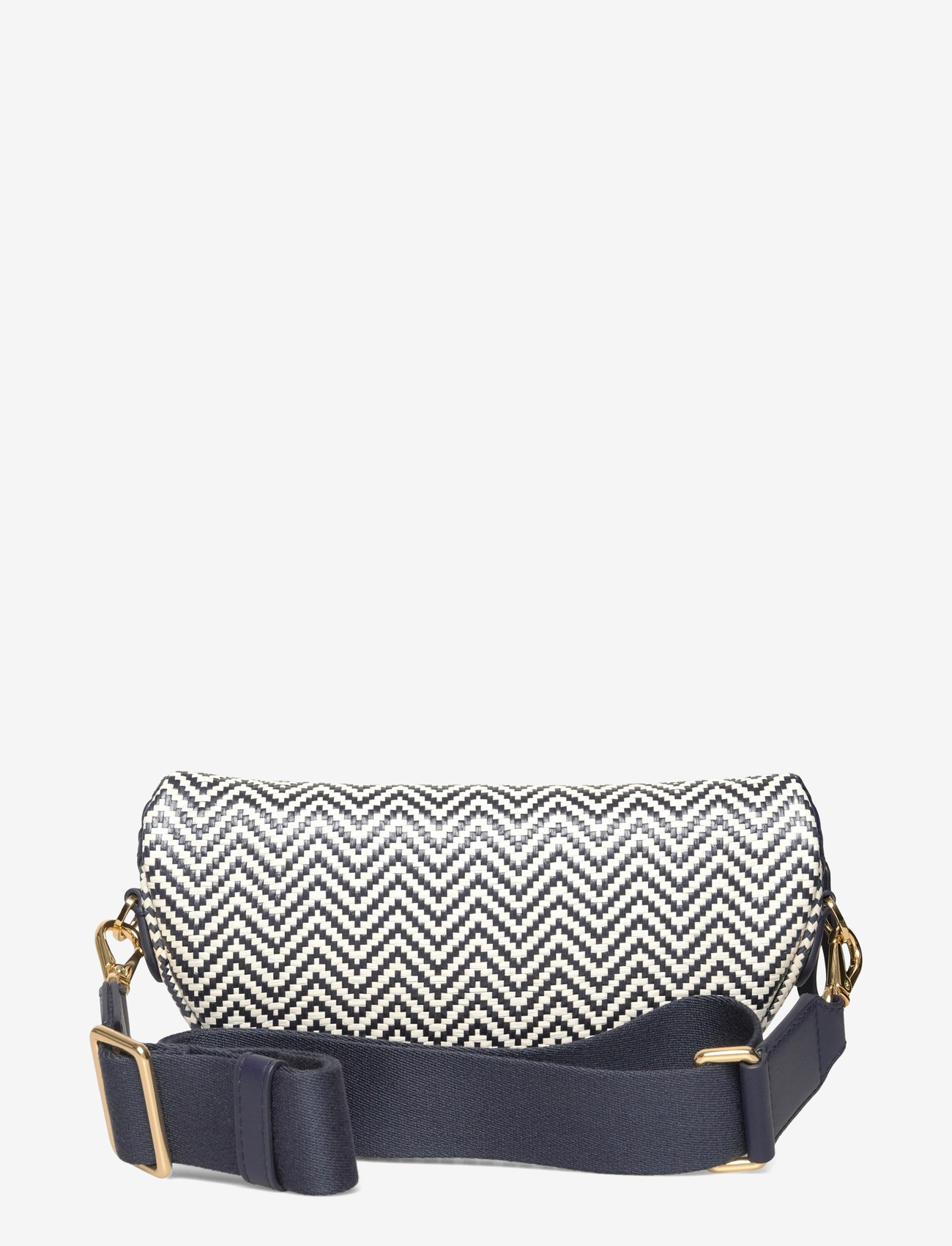Lauren Ralph Lauren - Herringbone Woven Marcy Belt Bag - kotid - refined navy/soft - 1