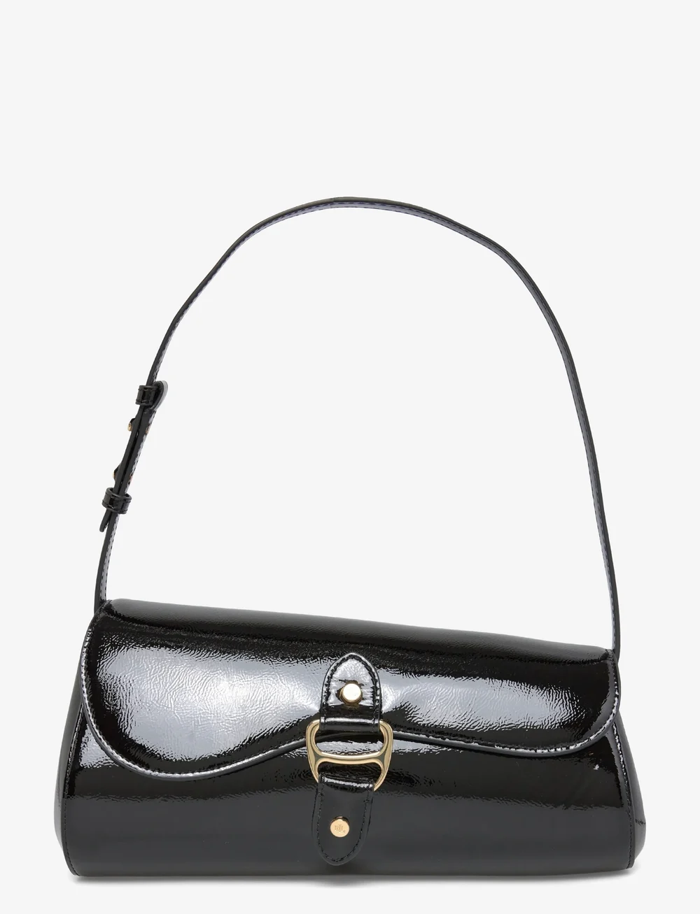 Lauren Ralph Lauren - Patent Medium Tasha East-West Bag - besondere anlässe - black - 0