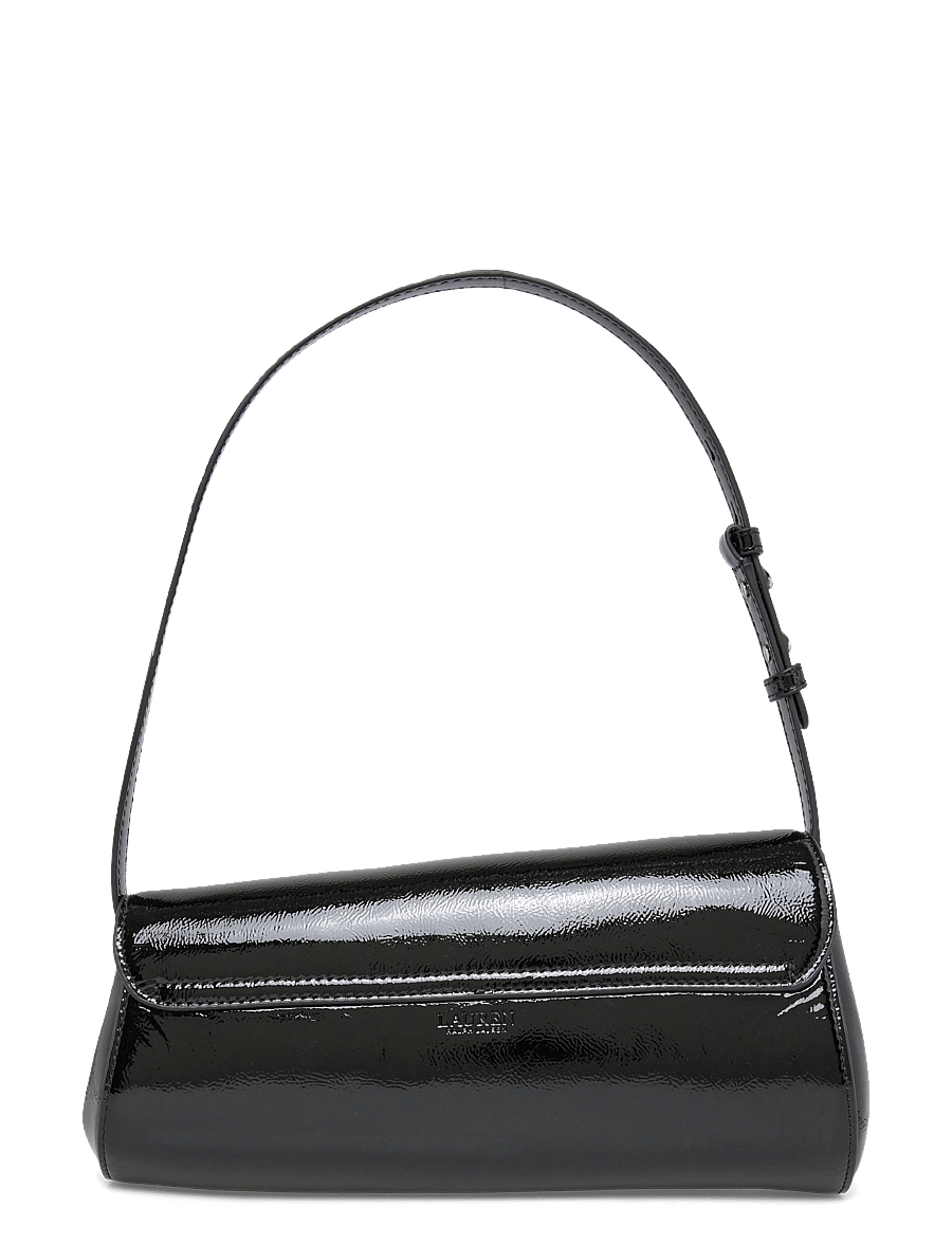 Lauren Ralph Lauren - Patent Medium Tasha East-West Bag - særlige begivenheder - black - 1