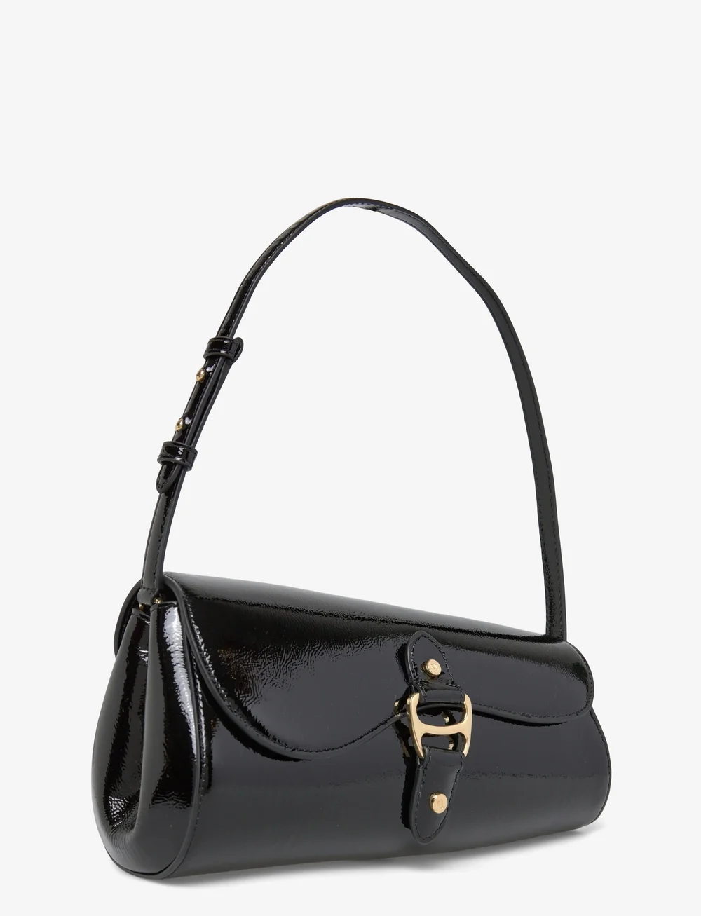Lauren Ralph Lauren - Patent Medium Tasha East-West Bag - besondere anlässe - black - 2