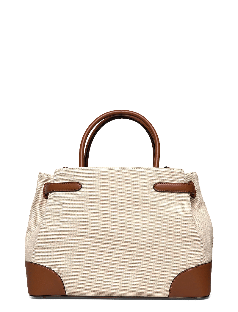 Lauren Ralph Lauren - Cross-Dyed Canvas Large Blaike Satchel - speciella tillfällen - ntrl/buff canvas - 1