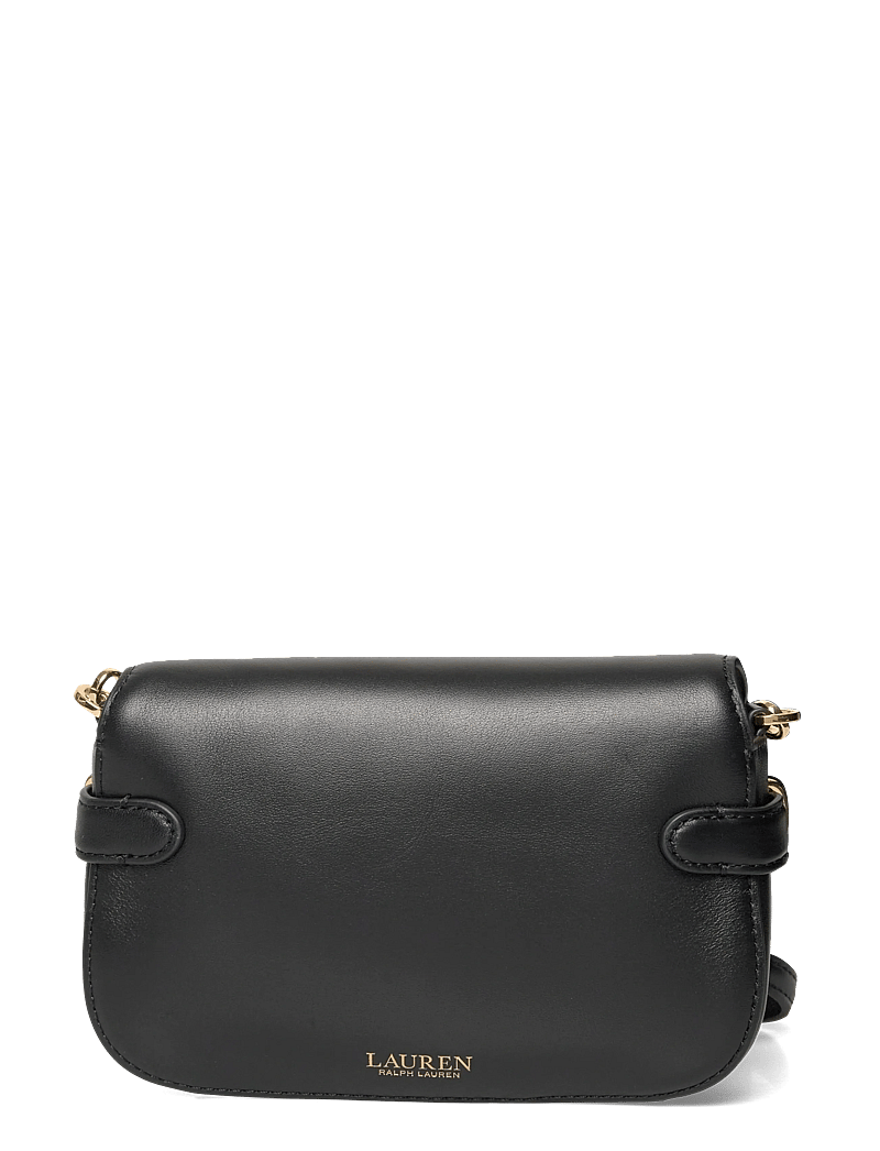 Lauren Ralph Lauren - Leather Small Blaike Crossbody Bag - umhängetaschen - black - 1