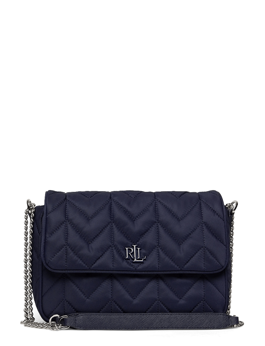 Lauren Ralph Lauren - Quilted Medium Stevie Messenger Bag - umhängetaschen - refined navy - 0