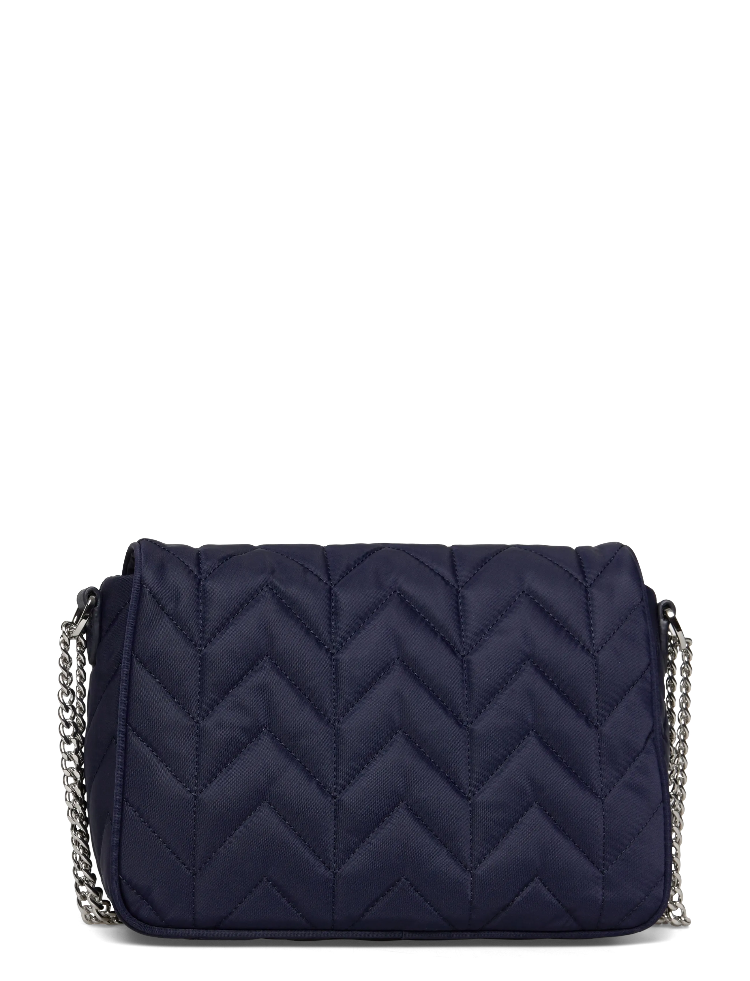 Lauren Ralph Lauren - Quilted Medium Stevie Messenger Bag - crossbody bags - refined navy - 1