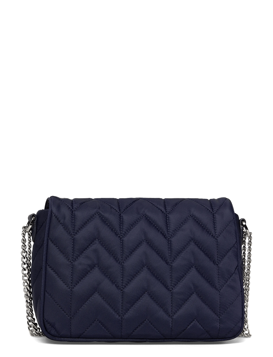 Lauren Ralph Lauren - Quilted Medium Stevie Messenger Bag - umhängetaschen - refined navy - 1