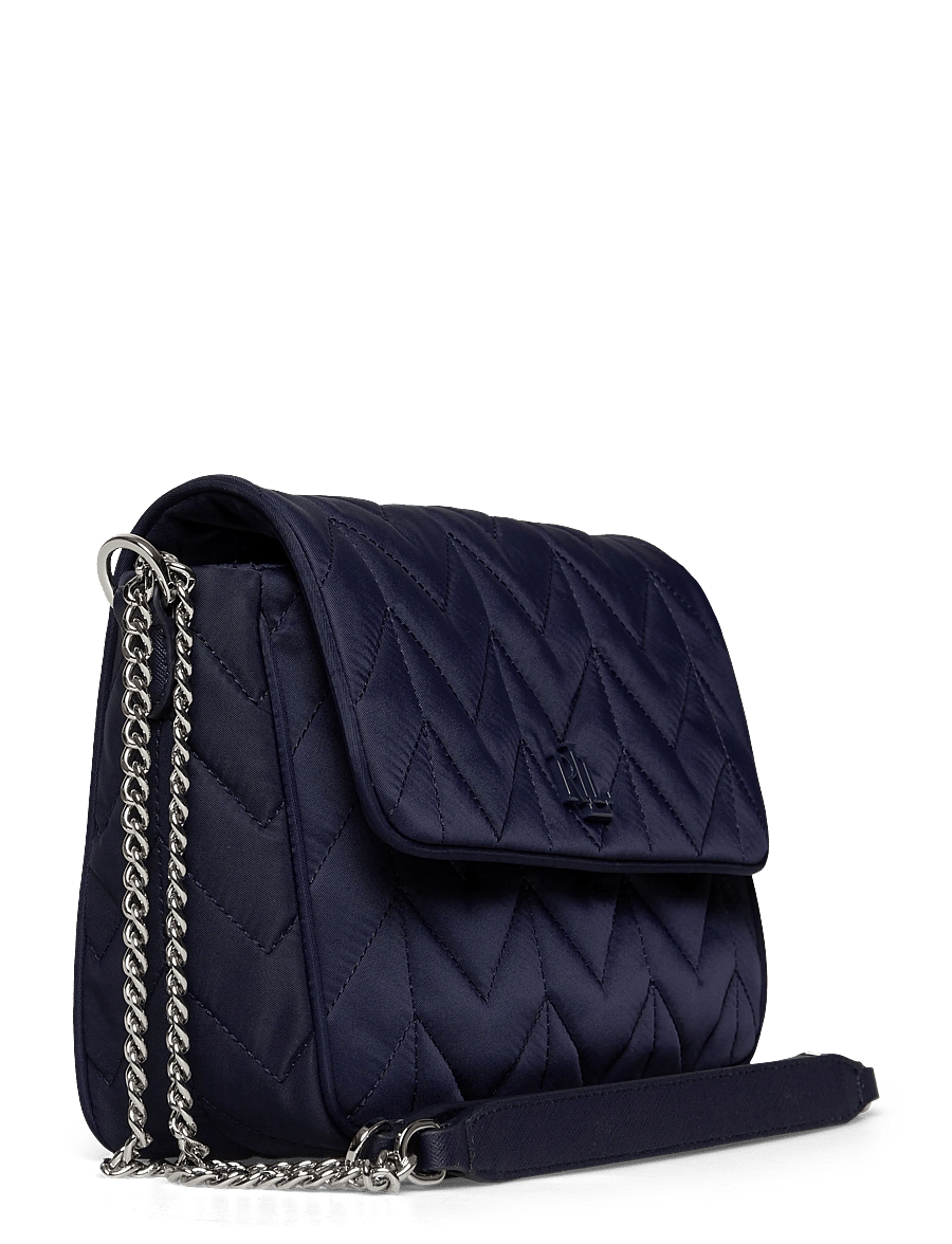 Lauren Ralph Lauren - Quilted Medium Stevie Messenger Bag - umhängetaschen - refined navy - 2