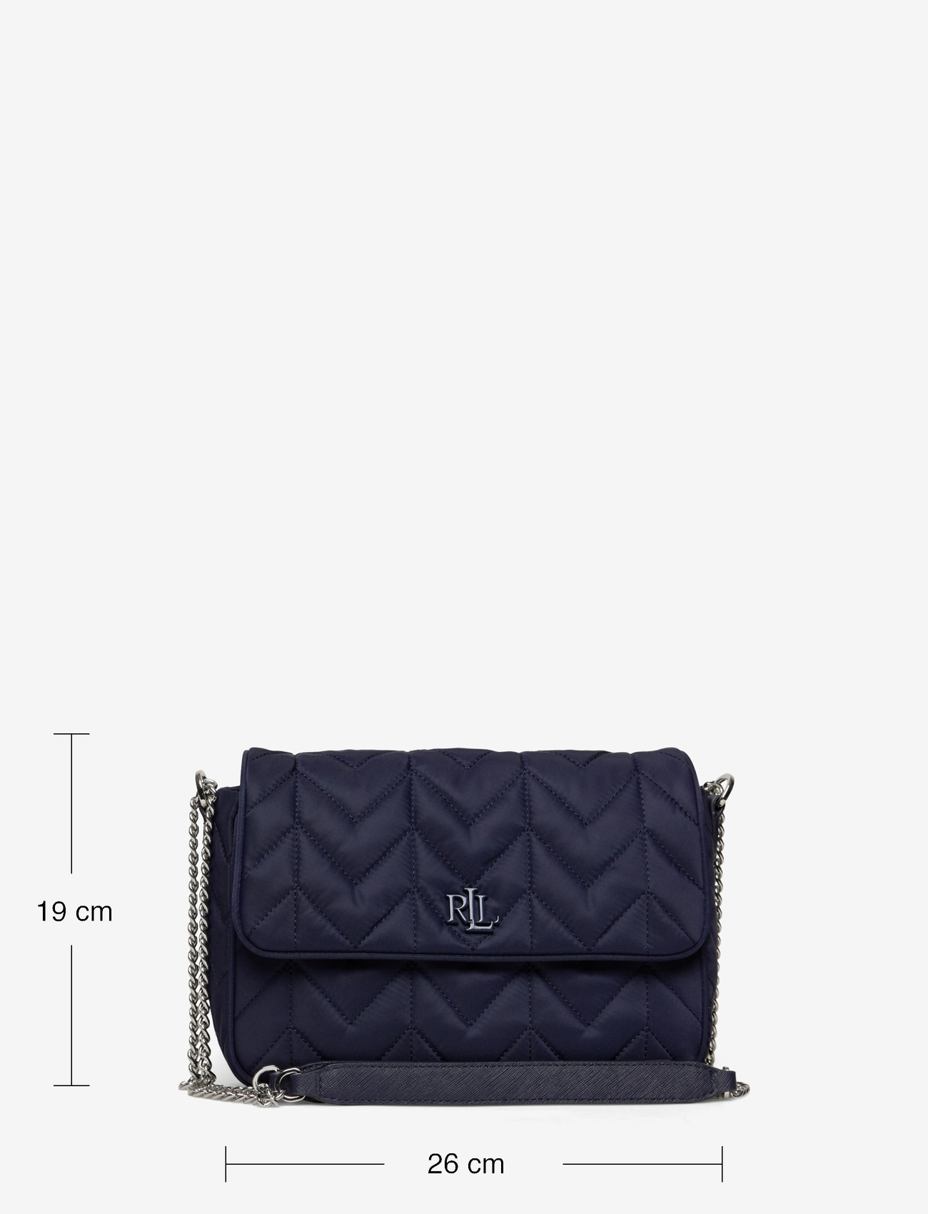 Lauren Ralph Lauren - Quilted Medium Stevie Messenger Bag - besondere anlässe - refined navy - 3