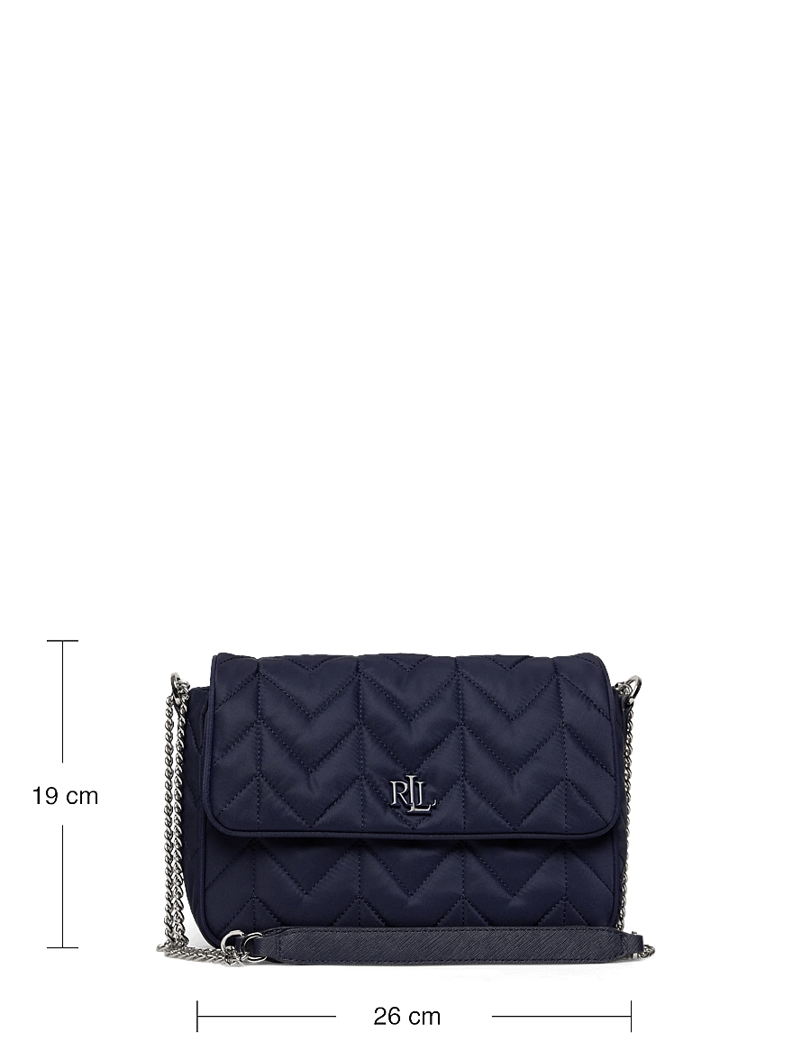 Lauren Ralph Lauren - Quilted Medium Stevie Messenger Bag - umhängetaschen - refined navy - 3