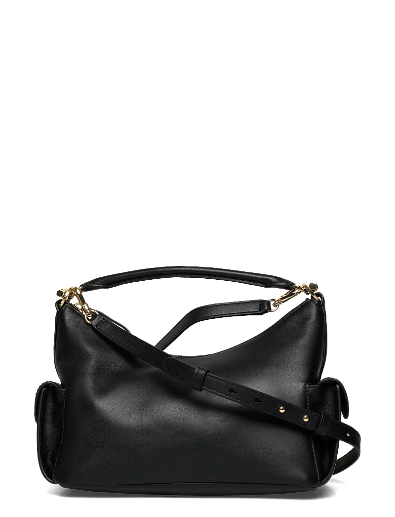 Lauren Ralph Lauren - Nappa Leather Small Blaike Shoulder Bag - speciella tillfällen - black - 0