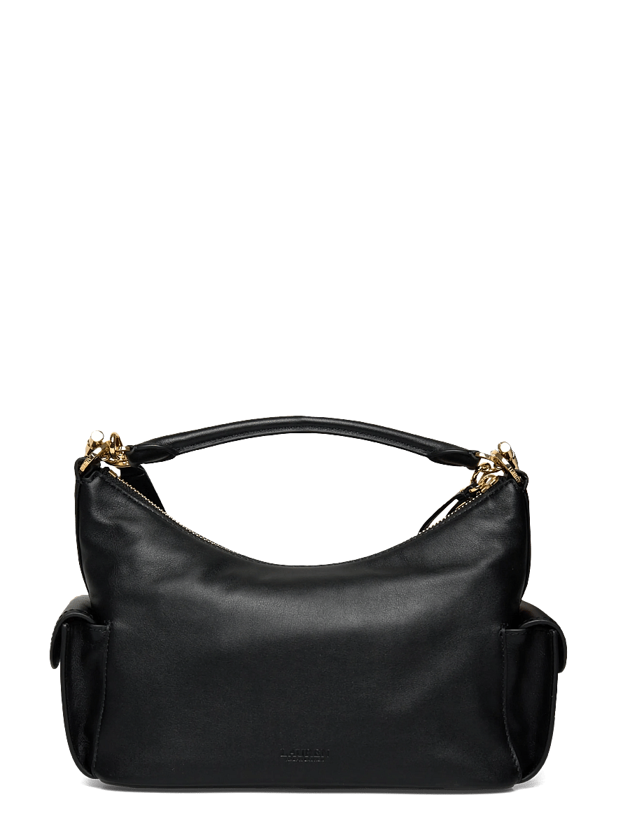 Lauren Ralph Lauren - Nappa Leather Small Blaike Shoulder Bag - hverdags stil - black - 1