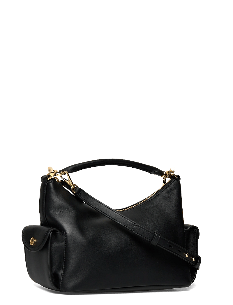 Lauren Ralph Lauren - Nappa Leather Small Blaike Shoulder Bag - speciella tillfällen - black - 2